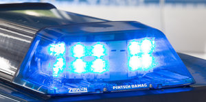 Ein Polizei-Blaulicht
