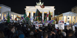 Kundgebung am Brandenburger Tor
