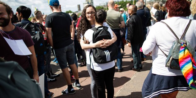 CSD-Teilnehmerinnen CSD-Teilnehmerinnen