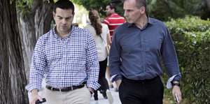 Tsipras und Varoufakis