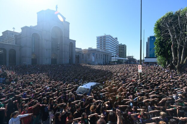 Massenprotest in Chile