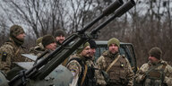 Ukrainische Soldaten