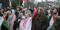 Pro-palästinensische Demonstranten