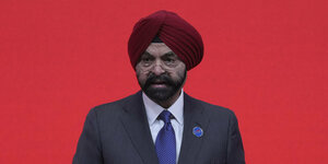 Präsident der Weltbank Ajay Banga.