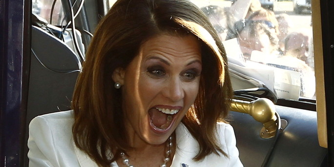 Michele Bachmann gewinnt die erste Testabstimmung unter den republikanischen ...