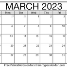 March2023 Calendar