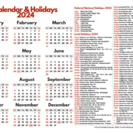 Printable 2024 Calendar 