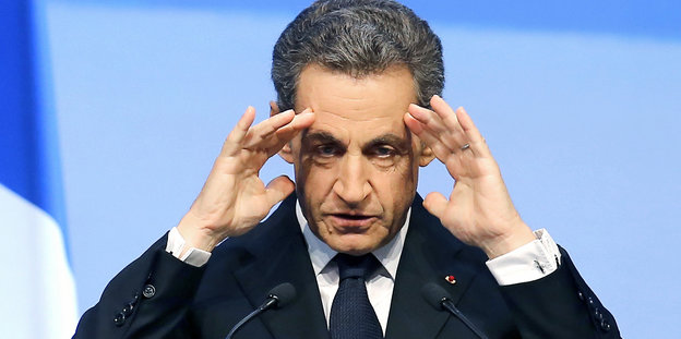 Porträt Sarkozy