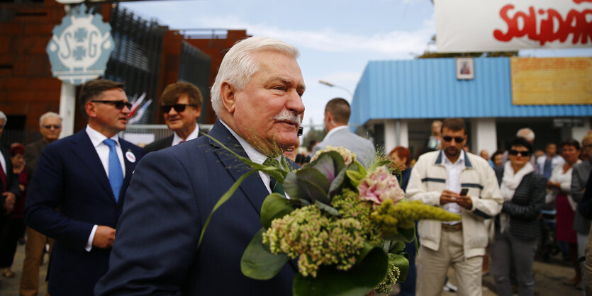 Lech Walesa im August 2014.