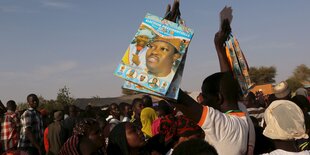 Wahlkampf in Niamey