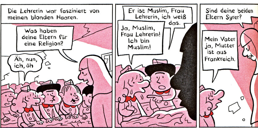 Auszug aus dem Comic Der Araber von morgen