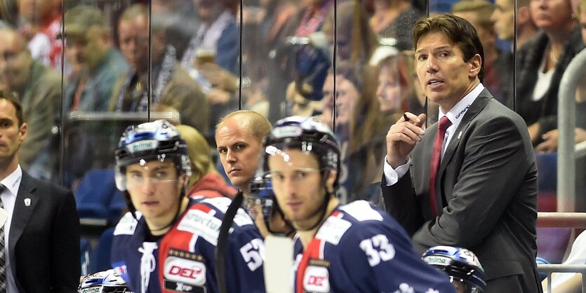 Eisbären-Coach Krupp