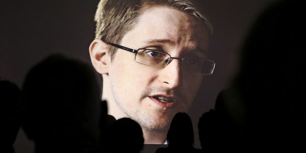 Ein Bild von Edward Snowden