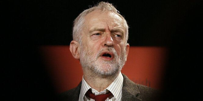 Der britische Oppositionsführer Jeremy Corbyn