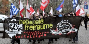 Rechte Demo in Berlin