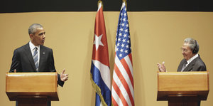 Obama und Castro: Beide haben was zu sagen