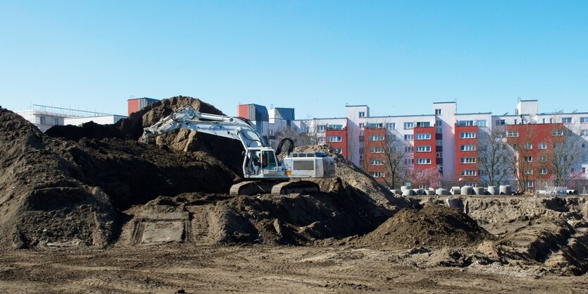 Baustelle am Mauerpark