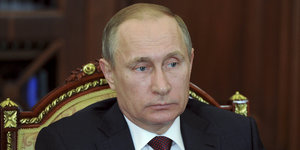 Porträt Wladimir Putin.
