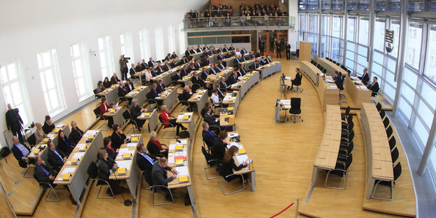 Konstituierende Sitzung des Magdeburger Landtags