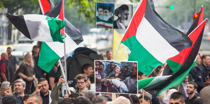 Al-Quds-Demo in Berlin