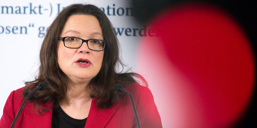 Porträt Andrea Nahles