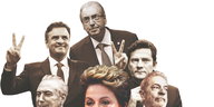 Montage brasilianischer PolitikerInnen