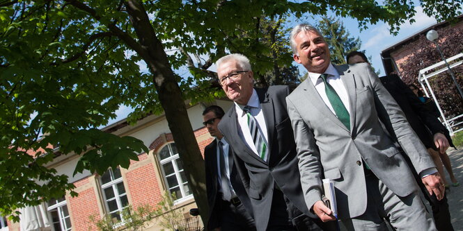 Winfried Kretschmann und Thomas Strobl