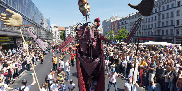 Karnevalsumzug 2015 in Berlin-Neukölln