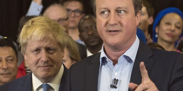 Boris Johnson und James Cameron