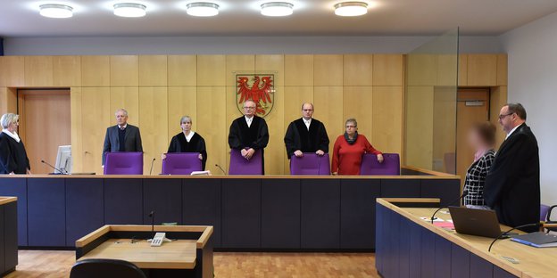 Gerichtssaal in Neuruppin