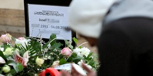 Beerdigung von Jusef El-A.