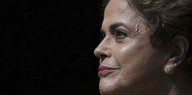Portrait einer Frau. Es ist Dilma Rousseff