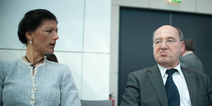 Sahra Wagenknecht und Gregor Gysi