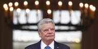 Bundespräsident Joachim Gauck im Schloss Bellevue