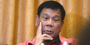 Präsident Rodrigo Duterte im Profil