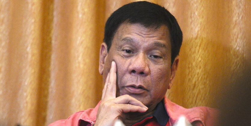 Präsident Rodrigo Duterte im Profil