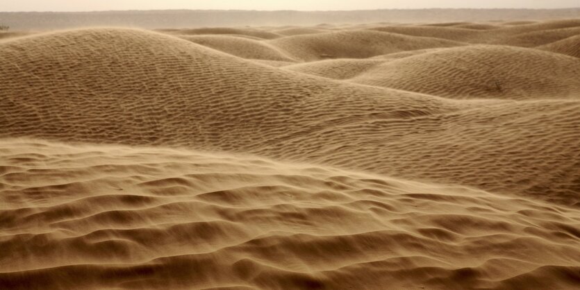 Sanddünen in der Sahara