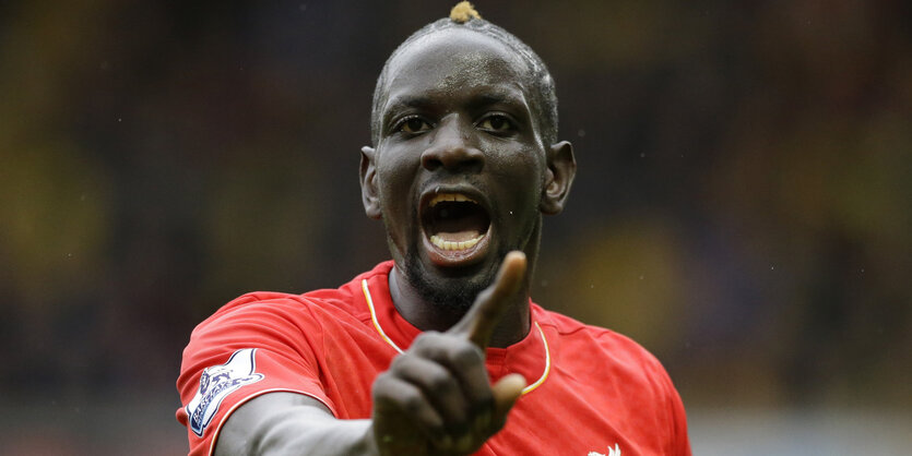 Mamadou Sakho gestikuliert