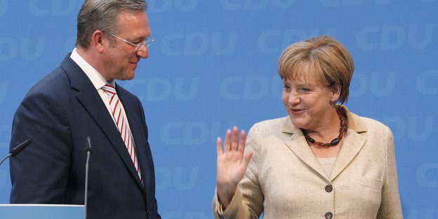 Merkel und Henkel