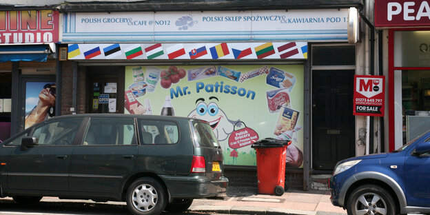 Polnischer Laden in London,