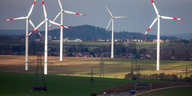 Windanlagen in Thüringen