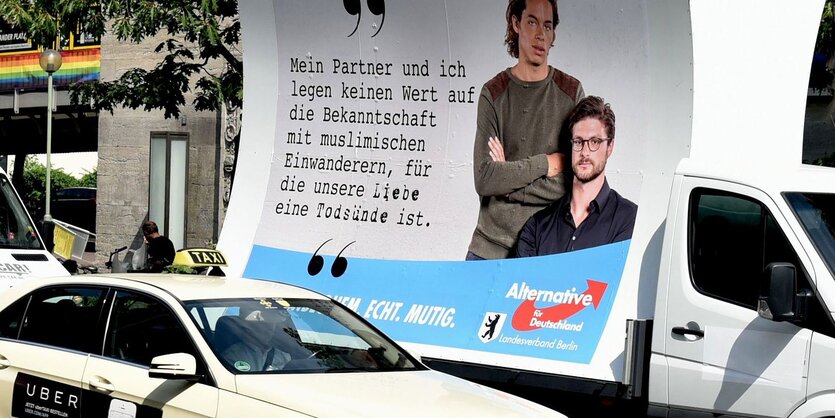 Poster der AfD