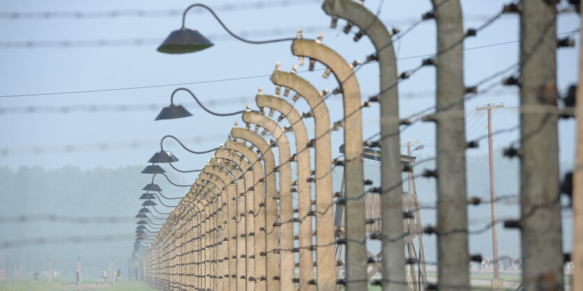 Auschwitz II-Birkenau in Brzezinka, Polen.