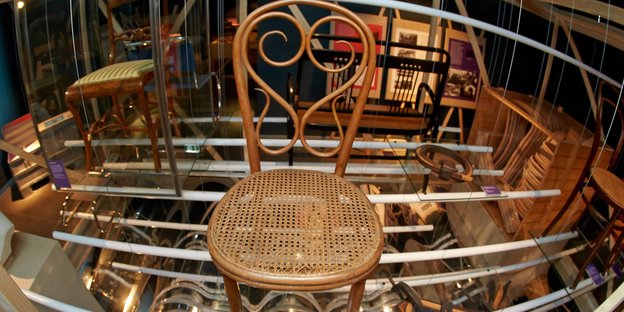 Ein Thonet-Stuhl