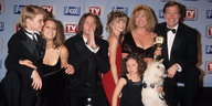 Die Schauspieler der Serie "Eine himmlische Familie" auf dem roten Teppich