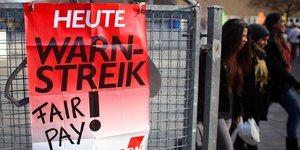Streik an Berliner Schule