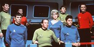 Die Besatzung aus der TV-Serie Star Trek