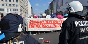 Blockupy-Protest in Berlin