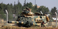 Ein türkischer Panzer