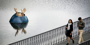 frei nach Hieronymus Bosch: Skulptur in ’s-Hertogenbosch: